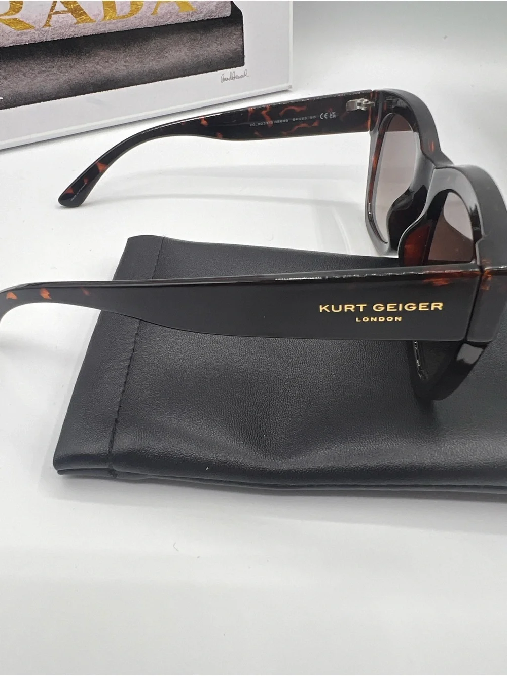 Kurt Geiger Tortoiseshell Cat-Eye Sunglasses NWOT
